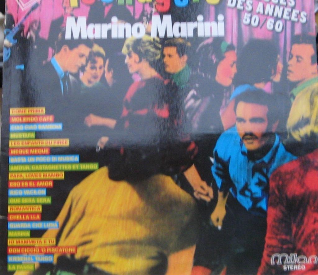 Zeldzame 33t Lp Marino Marini (Nieuwstaat), Ophalen of Verzenden, Zo goed als nieuw, 12 inch, Pop