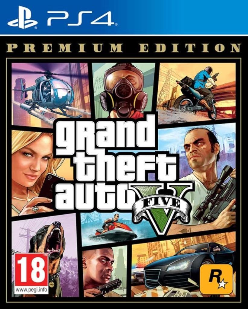 ZGAN ps4 grand theft auto 5., Ophalen of Verzenden, Zo goed als nieuw