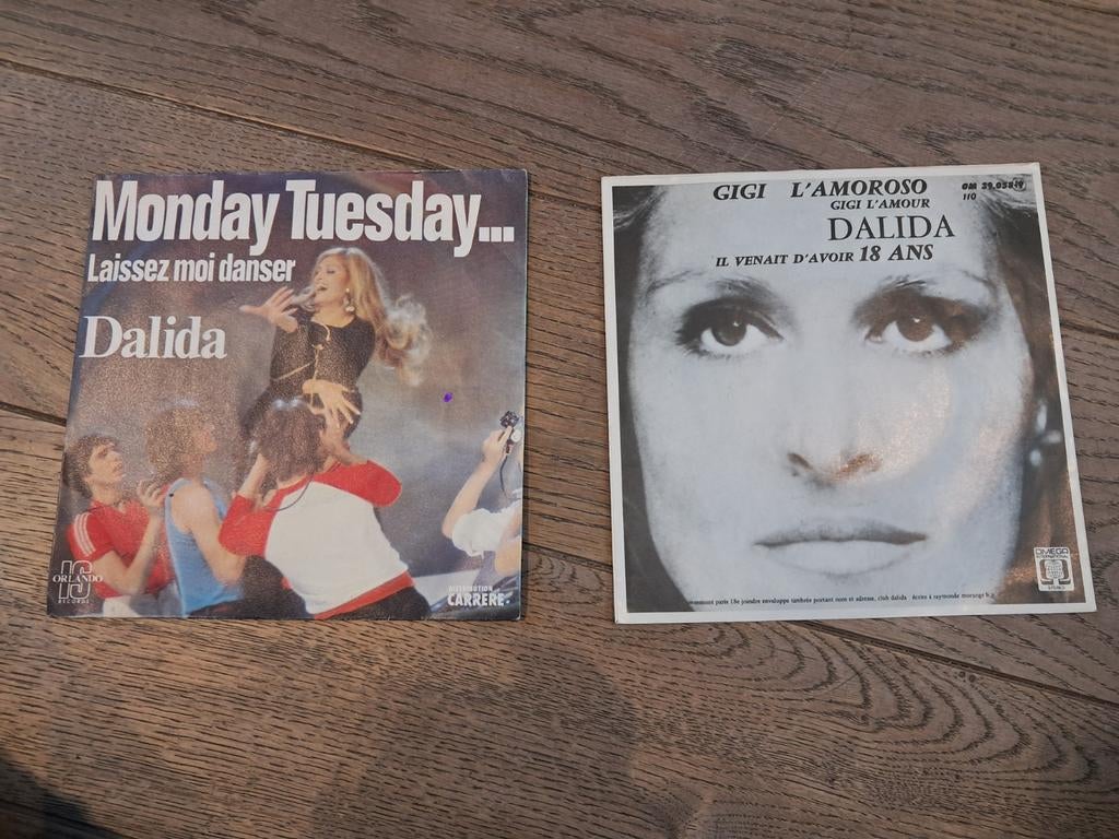 Singles Dalida : aankopen per stuk, Ophalen of Verzenden