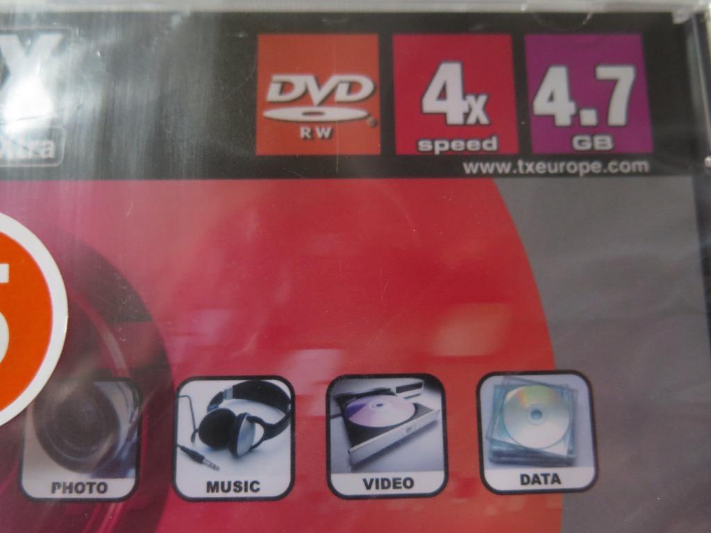 Lege dvd, Computers en Software, Beschrijfbare discs, Ophalen of Verzenden, Dvd, Herschrijfbaar
