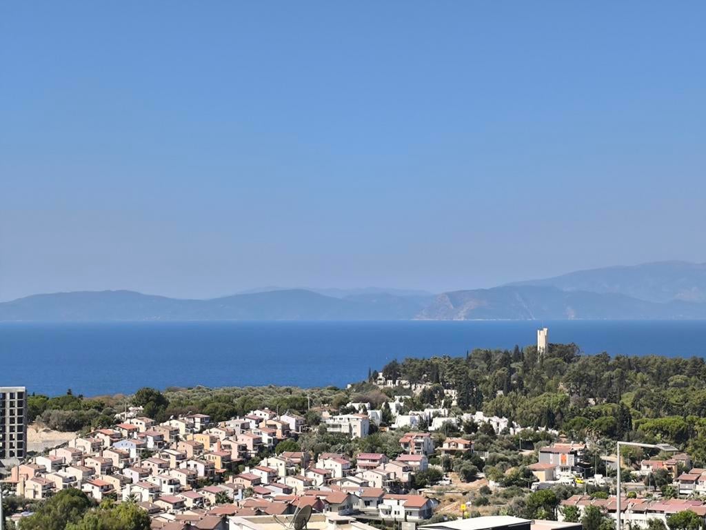 Appartements 3+1 avec vue sur la mer à vendre à Kuşadası, Immo, Ville, Kuşadası, Appartement, 3 pièces