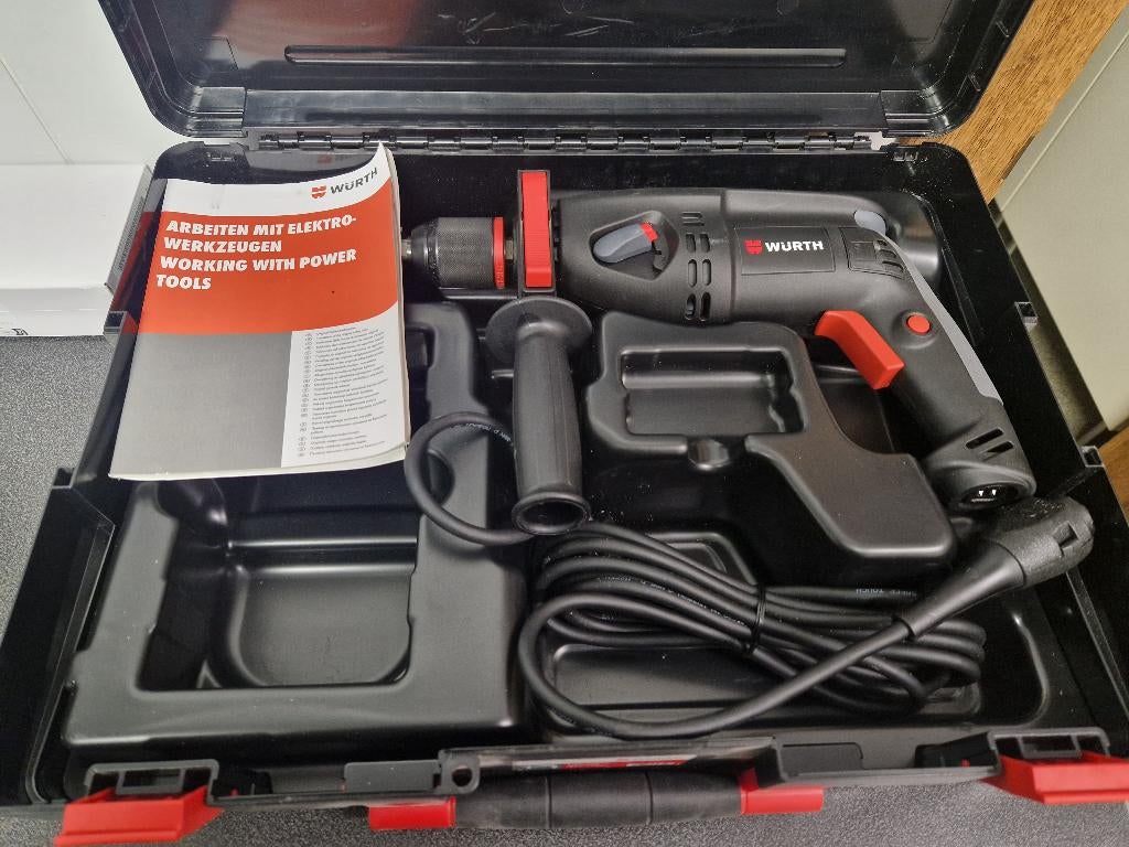 WURTH klopboormachine, Doe-het-zelf en Bouw, 600 watt of meer, Nieuw, Variabele snelheid, Ophalen
