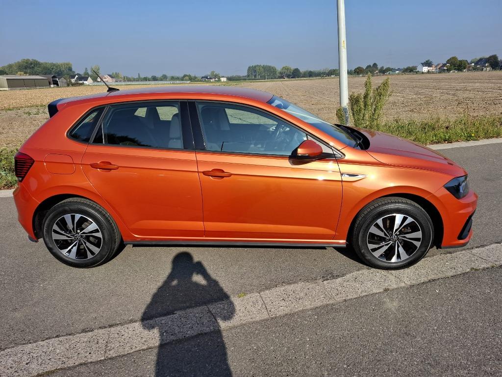 Volkswagen Polo 1.0 Benzine R-line - 12 maanden garantie, Auto's, Voorwielaandrijving, Stof, Overige kleuren, Bedrijf