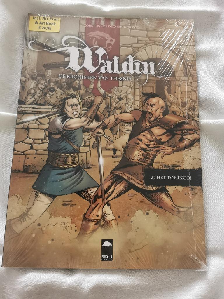 Waldin 3 + Artbook + prent, Ophalen of Verzenden, Nieuw