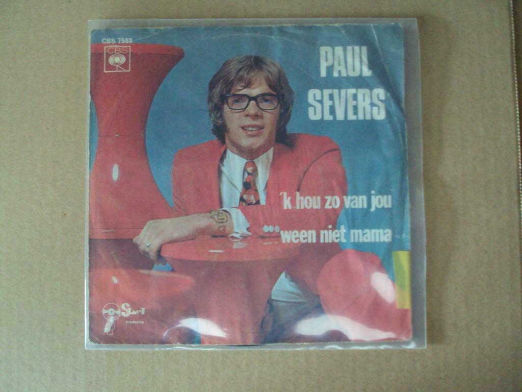 Single: "Paul Severs" 'K Hou Zo Van Jou, Cd's en Dvd's, Ophalen of Verzenden, Nederlandstalig