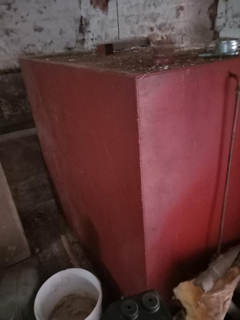 Cuve à MAZOUT, Enlèvement