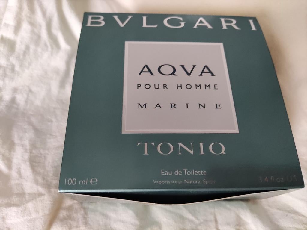 BULGARY AQUA MARINE POUR HOMMES - TONIQ, 100 ml, Enlèvement ou Envoi, Comme neuf