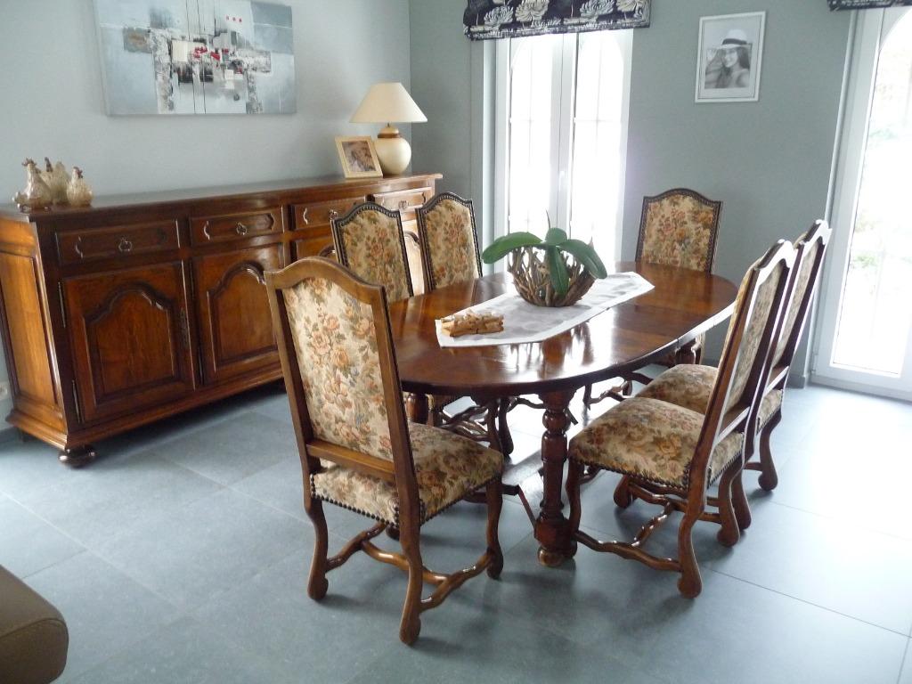 Magnifique salle à manger complet, Enlèvement, Comme neuf, 4 à 6 chaises