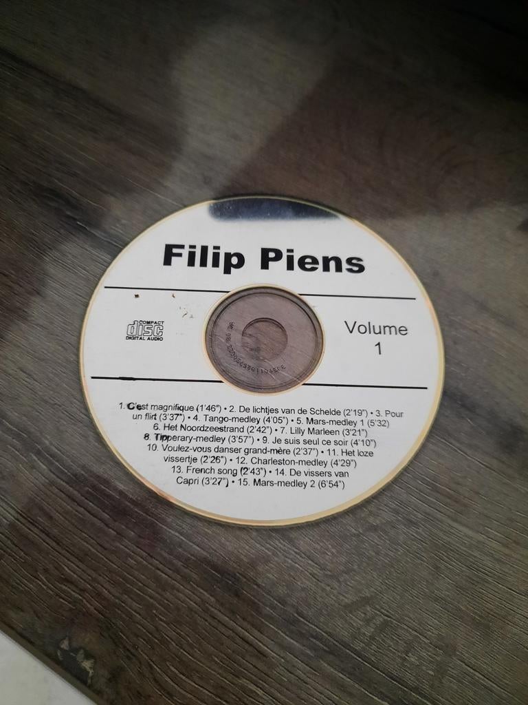 Cd Filip Piens, Cd's en Dvd's, Ophalen of Verzenden, Gebruikt
