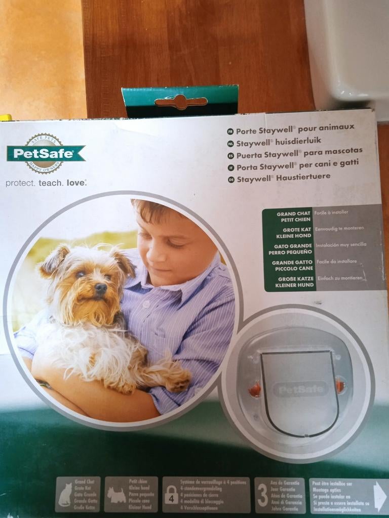 Kattenluik PetSafe Staywell Nieuw, Dieren en Toebehoren, Ophalen of Verzenden