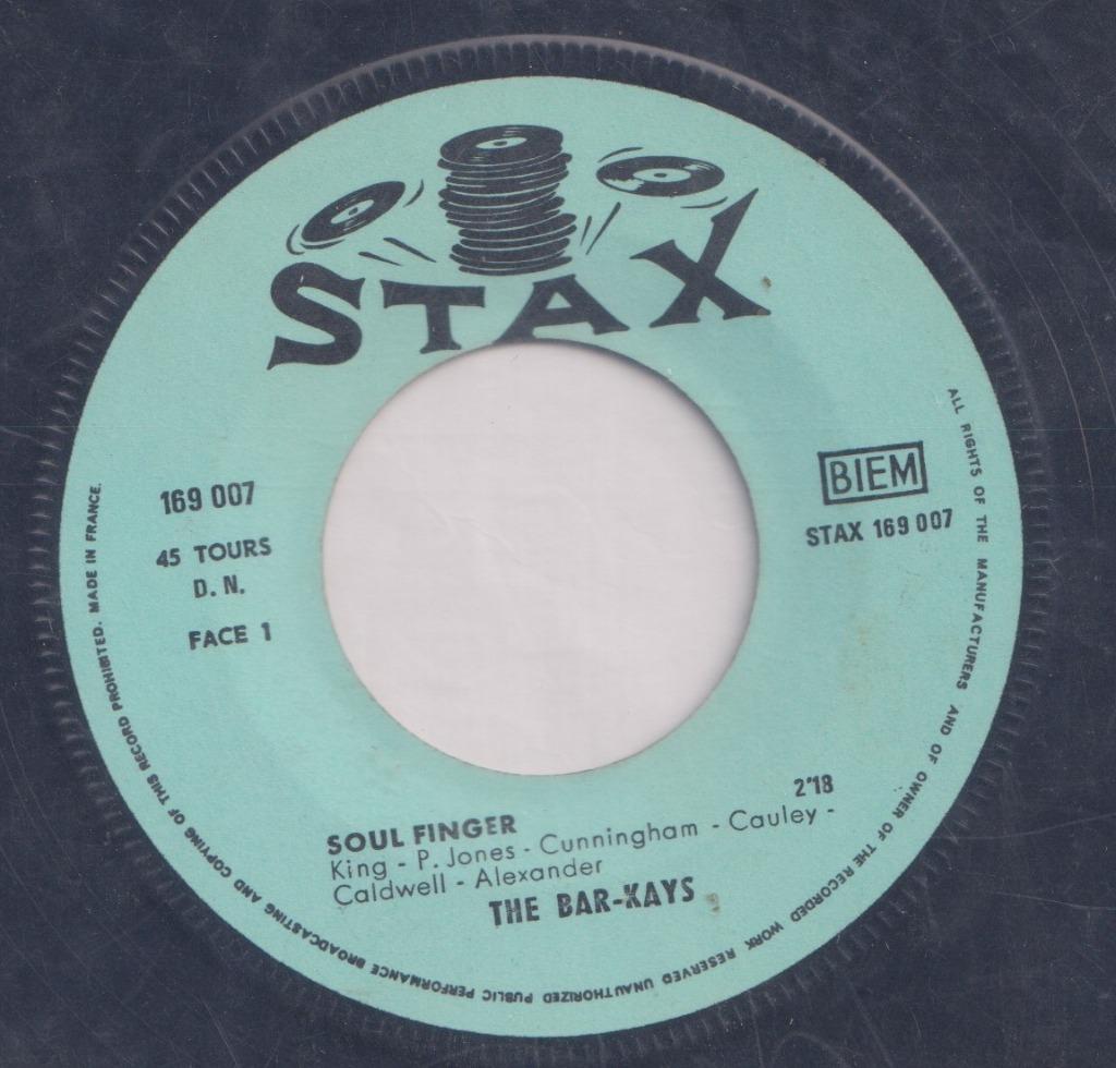 The Bar-Kays – Soul finger / Knucklehead – Soul - Single, Gebruikt, 7 inch, Single, Ophalen of Verzenden