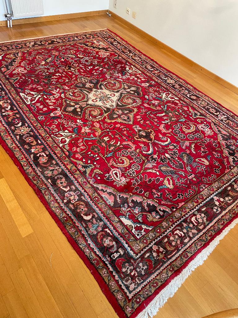 tapijt Iran, Ophalen, Gebruikt, 200 cm of meer, Rechthoekig