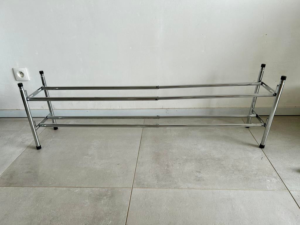 Uitrekbaar metalen schoenrekje, Ophalen, Zo goed als nieuw