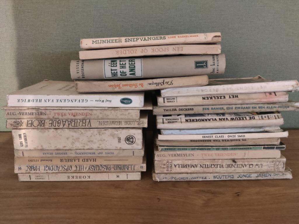 Groot lot oude boeken / romans, Ophalen of Verzenden, Gelezen