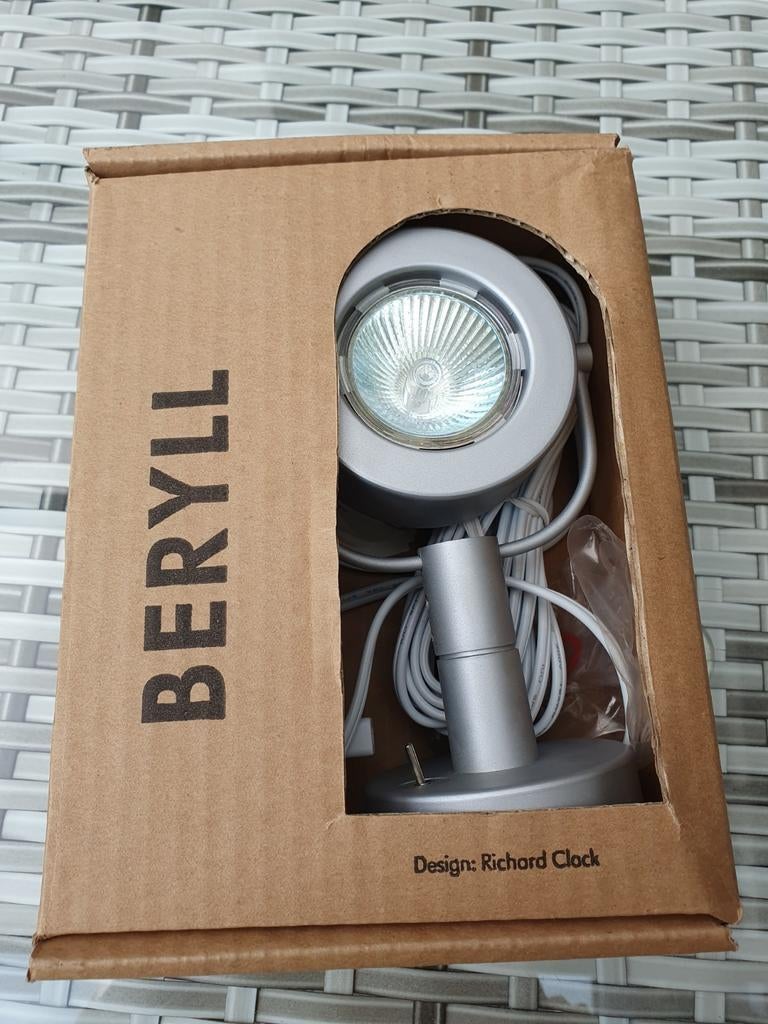 Ikea Beryll Spot Light Silver, Ophalen, Nieuw