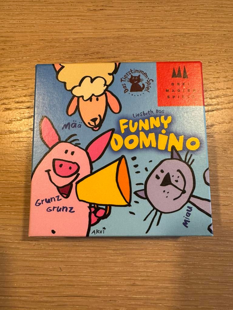 Funny Domino - Drei Magier Spiele, Vijf spelers of meer, Ophalen of Verzenden, Gebruikt, Drei Magier Spiele