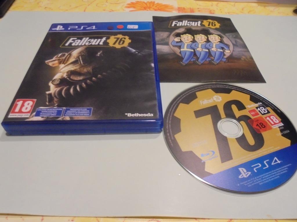 Playstation 4 Fallout 76 (orig), 1 joueur, Envoi, Utilisé, À partir de 18 ans