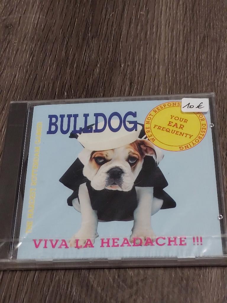 BULLDOG viva la headache CD GABBER, Ophalen of Verzenden, Nieuw in verpakking