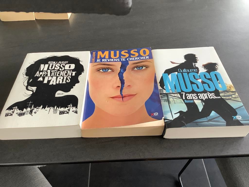 Lot de 3 trillers guillaume Musso, Enlèvement, Utilisé, Guillaume Musso