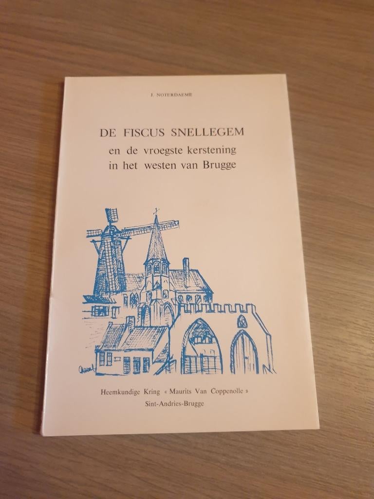 SNELLEGEM JABBEKE De fiscus Snellegem en de vroegste..., Ophalen of Verzenden, Gelezen