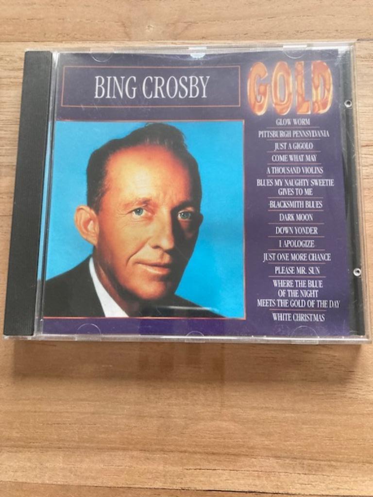 CD Bing CROSBY GOUD, Cd's en Dvd's, Ophalen of Verzenden, 1940 tot 1960, Gebruikt, Jazz en Blues