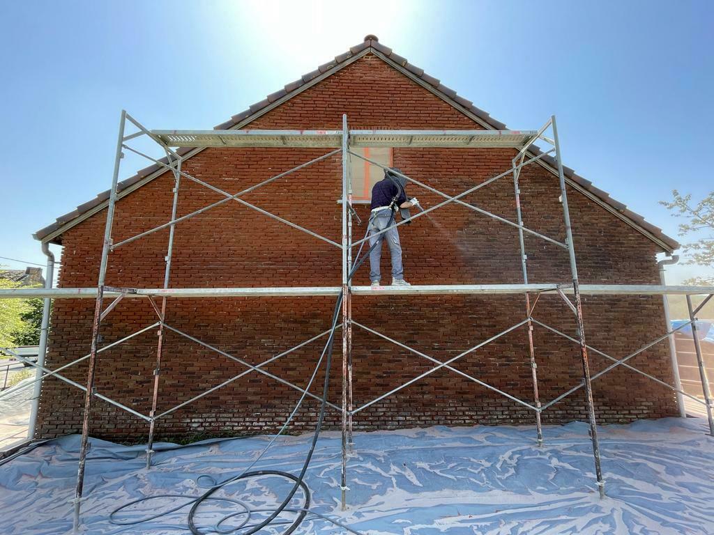 Renovation façade Rejointoyage Sablage Crepi Maçonnerie, Doe-het-zelf en Bouw, Steigers, Nieuw, Overige typen, Ophalen of Verzenden