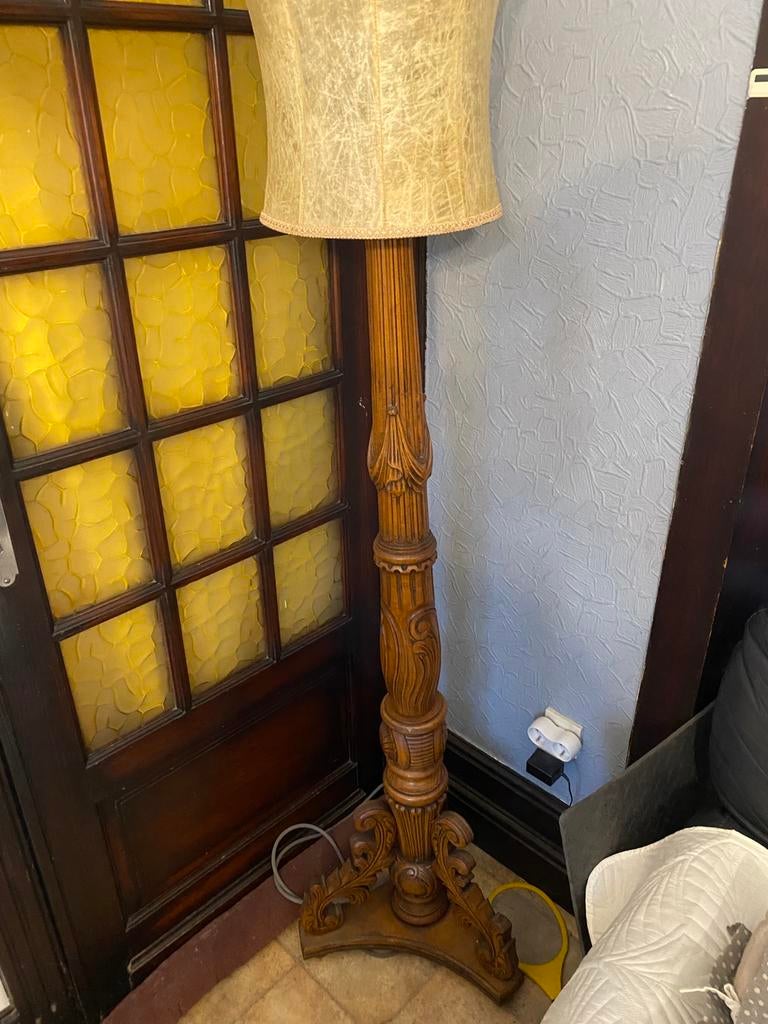 Lampadaire, Utilisé, Bois, Louis XV, 150 à 200 cm