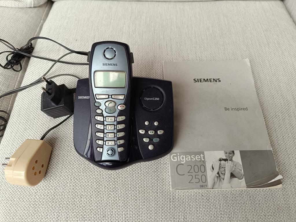 Téléphone Siemens Gigaset C250, Télécoms, Enlèvement ou Envoi, Comme neuf, 1 combiné