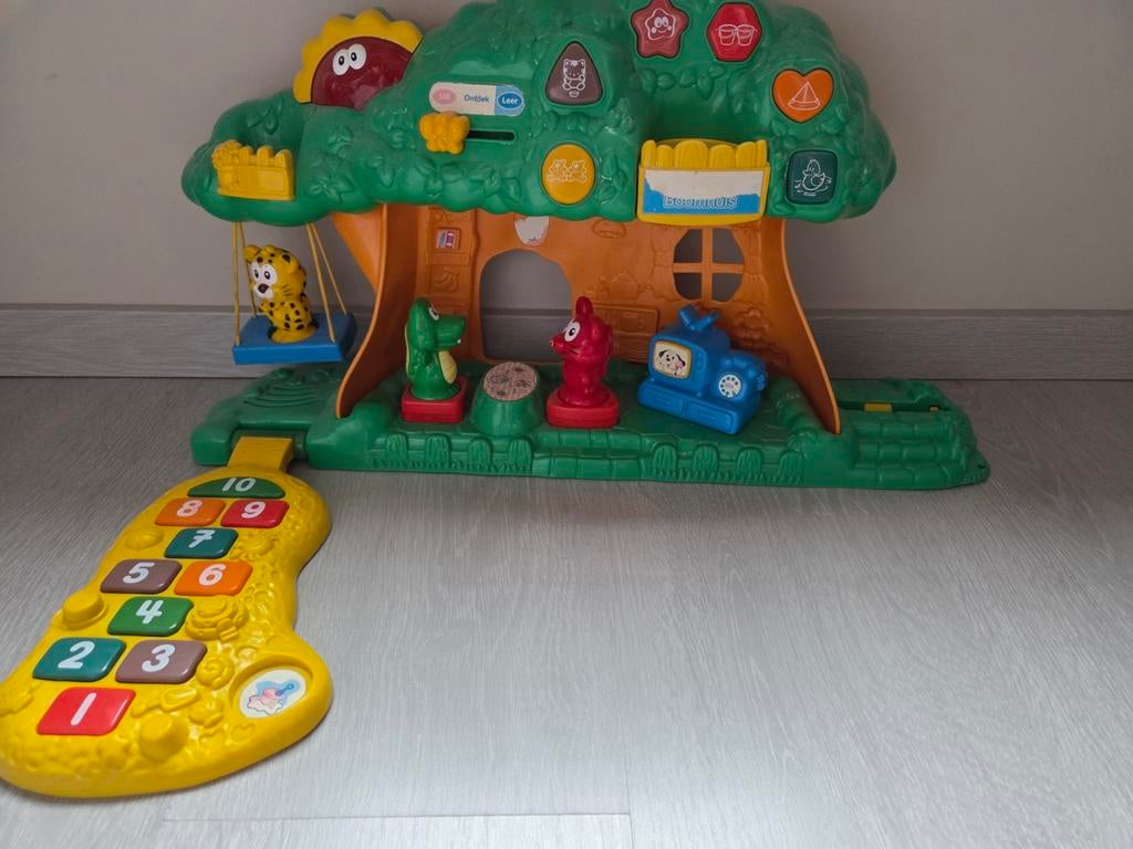 Vtech boomhuis smartville met licht en liedjes en cijfers, Ophalen