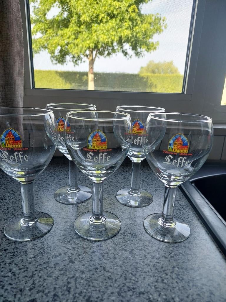 Leffe glazen, Ophalen of Verzenden, Zo goed als nieuw