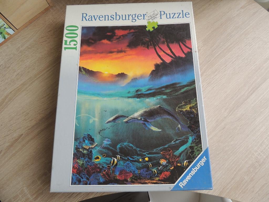 Puzzle 1500 pièces - Les baleines, Enlèvement, Puzzle