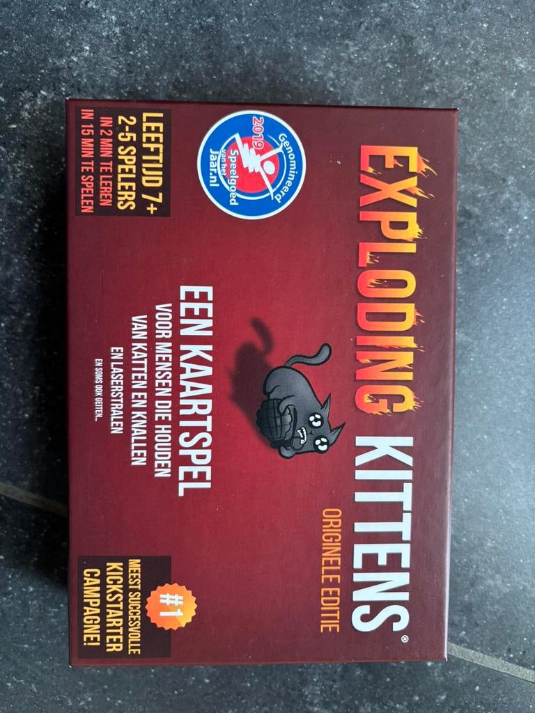 Exploding kittens, Ophalen, Nieuw