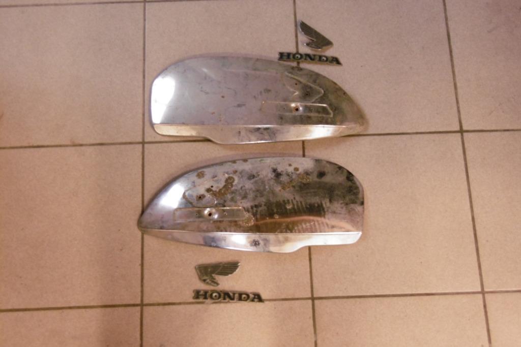 Zijplaten + emblemen Honda, Ophalen of Verzenden, Gebruikt