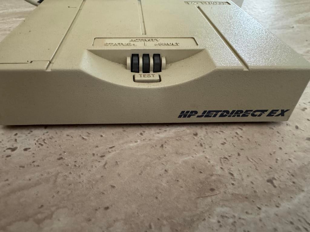 HP JETDIRECT EX J2382 externe BNC/RJ45-printserver, Ophalen of Verzenden, Gebruikt