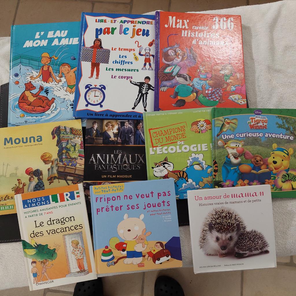 lot 10 livres ENFANTS divers 1, Enlèvement ou Envoi