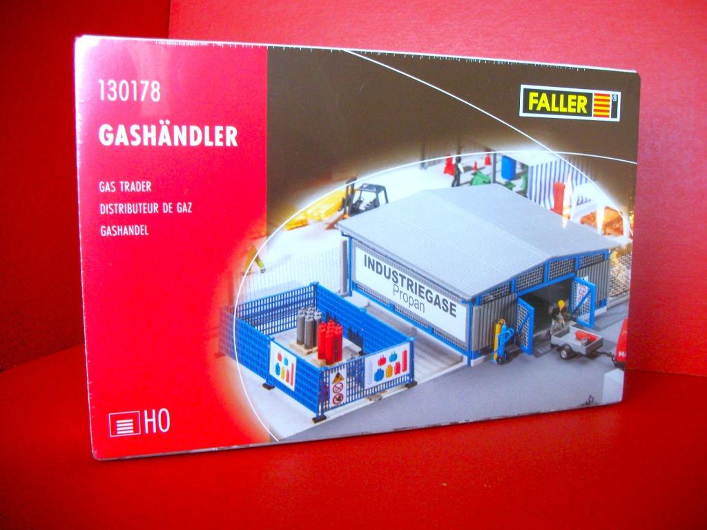 Dépôt de Gaz propane - FALLER 130178 - H0 - 1:87, Hobby & Loisirs créatifs, Trains miniatures | HO, Neuf, Pont, Tunnel ou Bâtiment