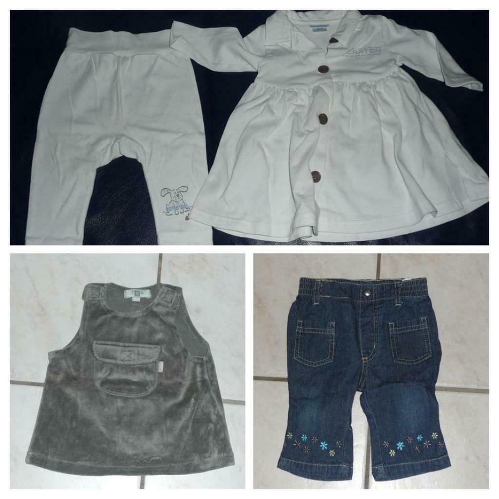 Maat 68 Lot van 4 stuks, Kinderen en Baby's, Babykleding | Maat 68, Ophalen of Verzenden, Gebruikt, Meisje, Setje