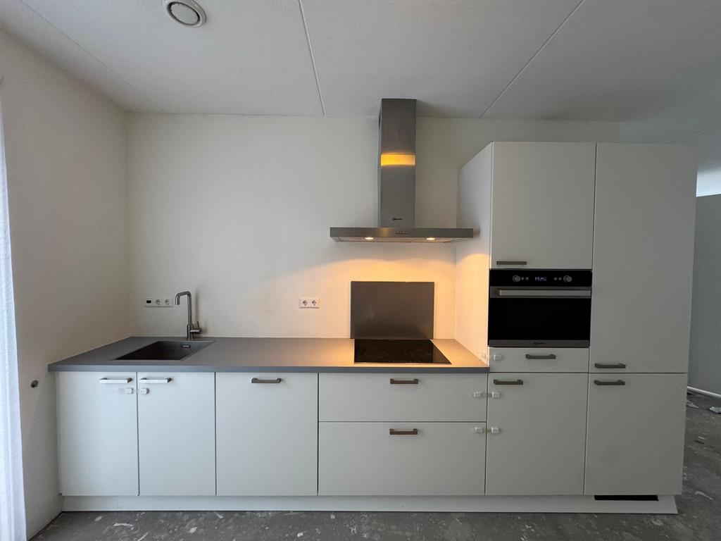 Complete Moderne Rechte Keuken + Apparatuur + GEDEMONTEERD, Huis en Inrichting, Enkelwandige keuken, Ophalen of Verzenden, Hoogglans of Gelakt