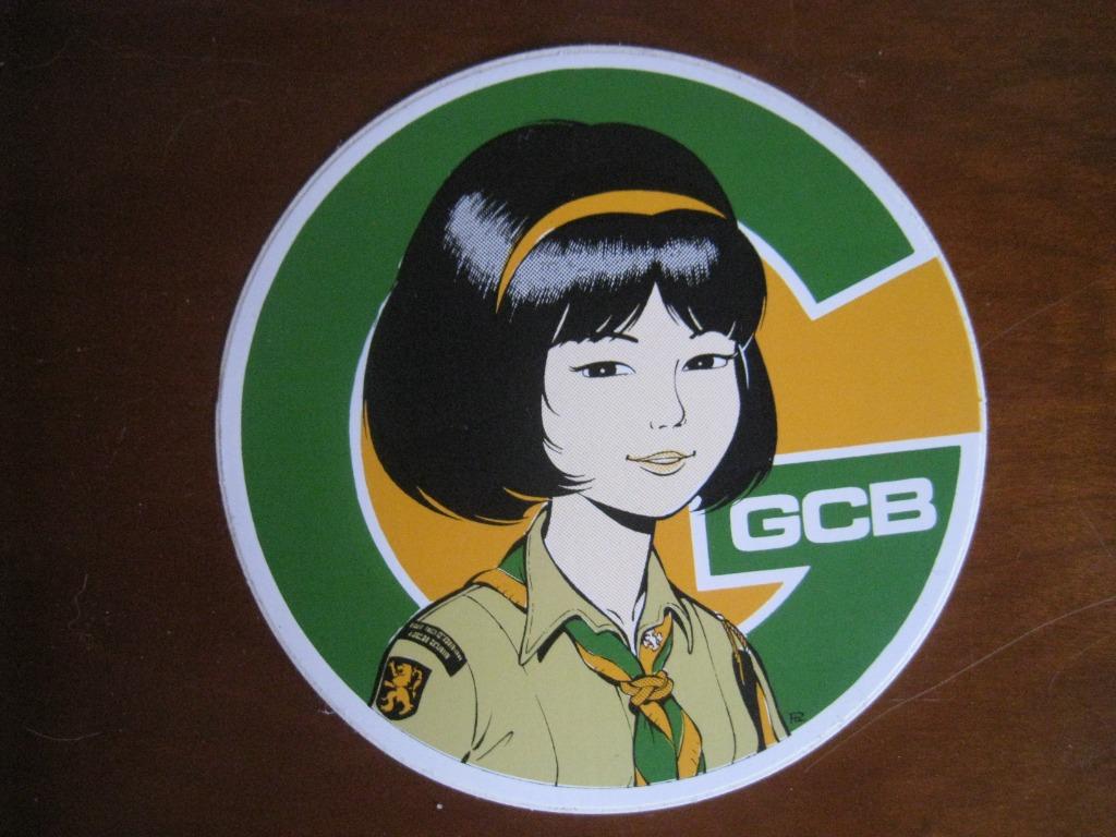sticker yoko tsuno strips leloup, Verzamelen, Ophalen of Verzenden, Overige figuren, Nieuw, Overige typen
