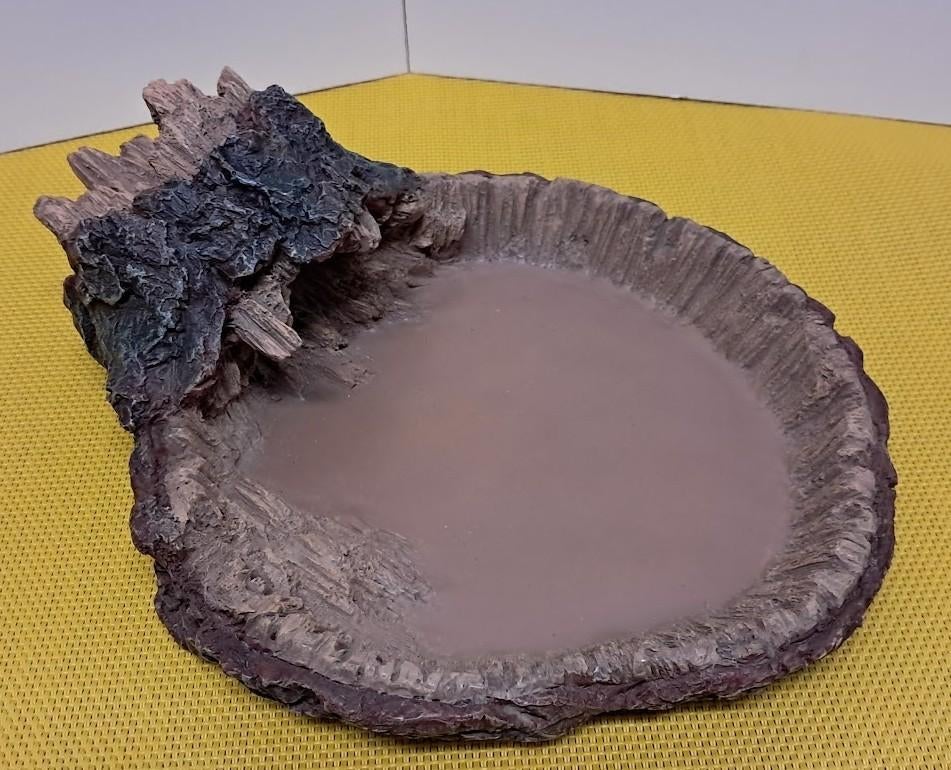 Mangeoire, gamelle reptiles, aspect naturel pour terrarium, Verzenden, Zo goed als nieuw