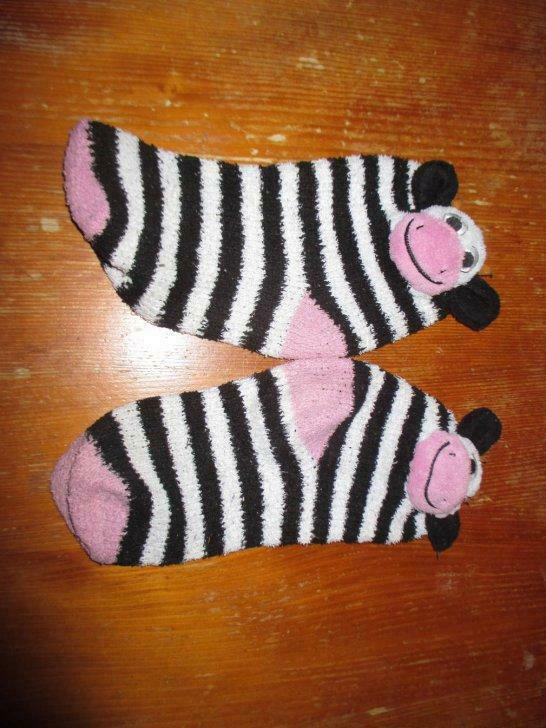 1 paar koetjesslaapsokken - maat 38, Ophalen of Verzenden, Gebruikt, Nacht- of Onderkleding