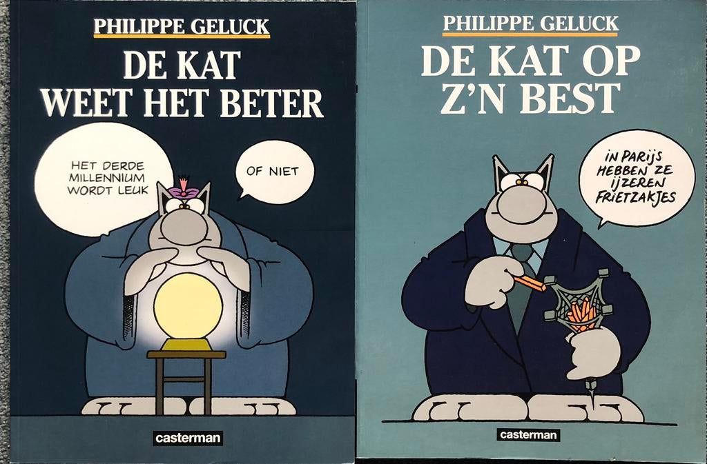 Strip 2 x De kat, Ophalen of Verzenden, Nieuw