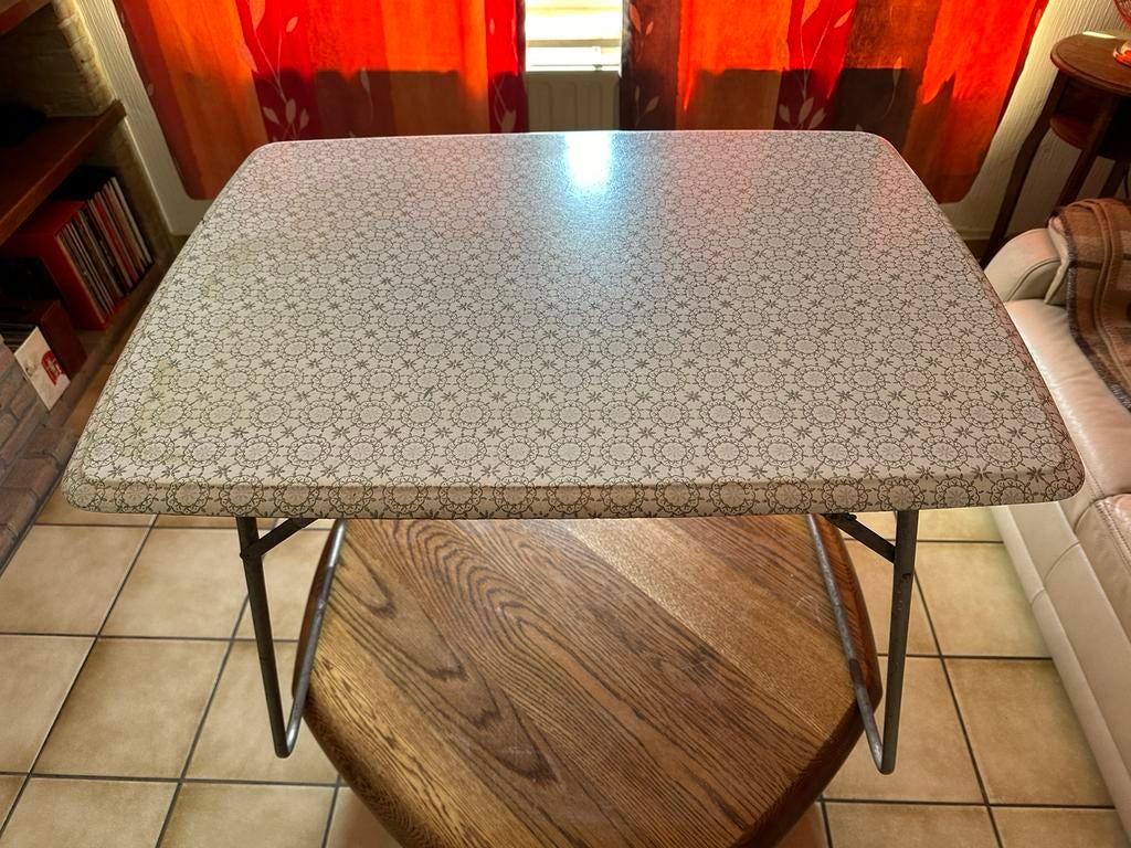 Table de camping années 60 70 table pliante Werzalit, Enlèvement, Comme neuf