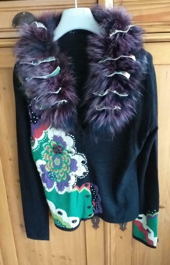 vest tricot chic, Kleding | Dames, Ophalen of Verzenden, Zo goed als nieuw, Maat 38/40 (M), Zwart