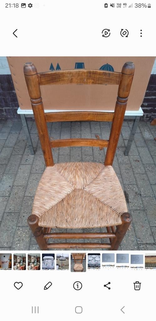 Chaise, Enlèvement