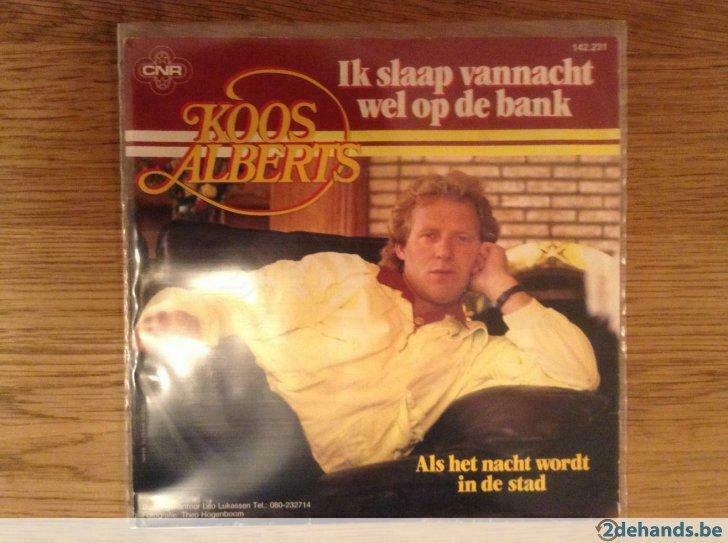 single koos alberts, Cd's en Dvd's, Vinyl | Nederlandstalig