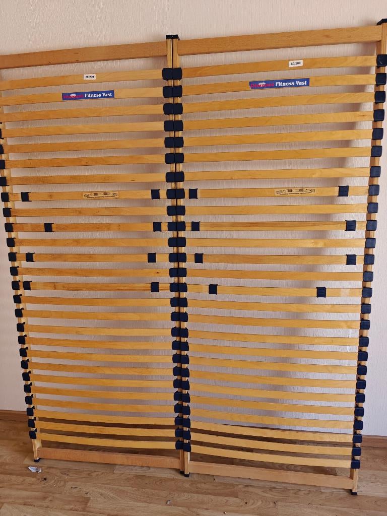 Lattenbodems, Huis en Inrichting, Ophalen, Tweepersoons, Zo goed als nieuw, 80 cm