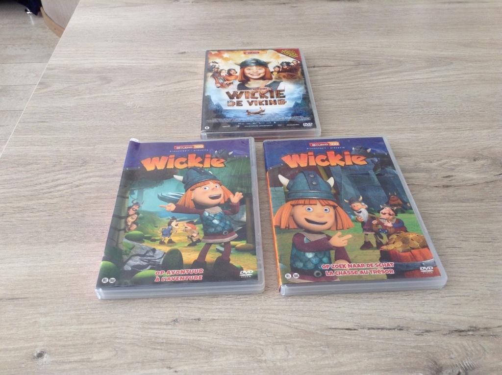 Studio 100 Wickie de viking verschillende DVD'S, Cd's en Dvd's, Europees, Tekenfilm, Verzenden, Alle leeftijden