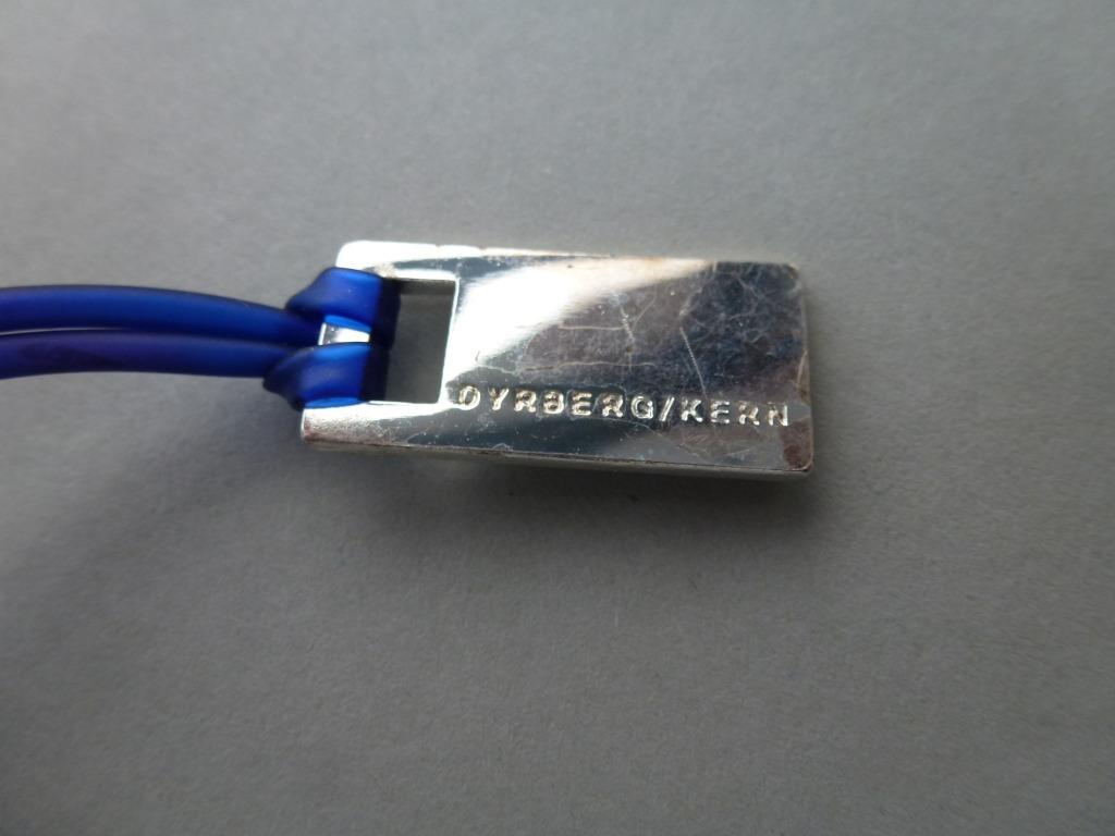 Collier Dyrberg Kern avec pendentif en métal, Enlèvement ou Envoi, Utilisé, Autres matériaux, Avec pendentif