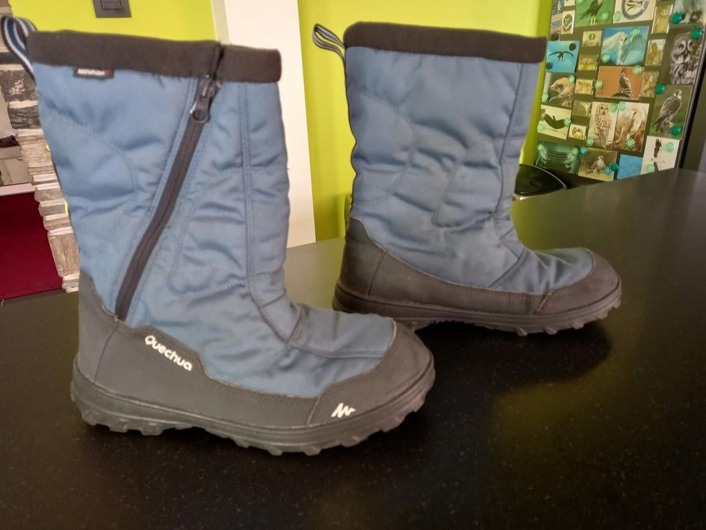 Quecha winterboots maat 39 blauw zwart, Ophalen of Verzenden, Zo goed als nieuw